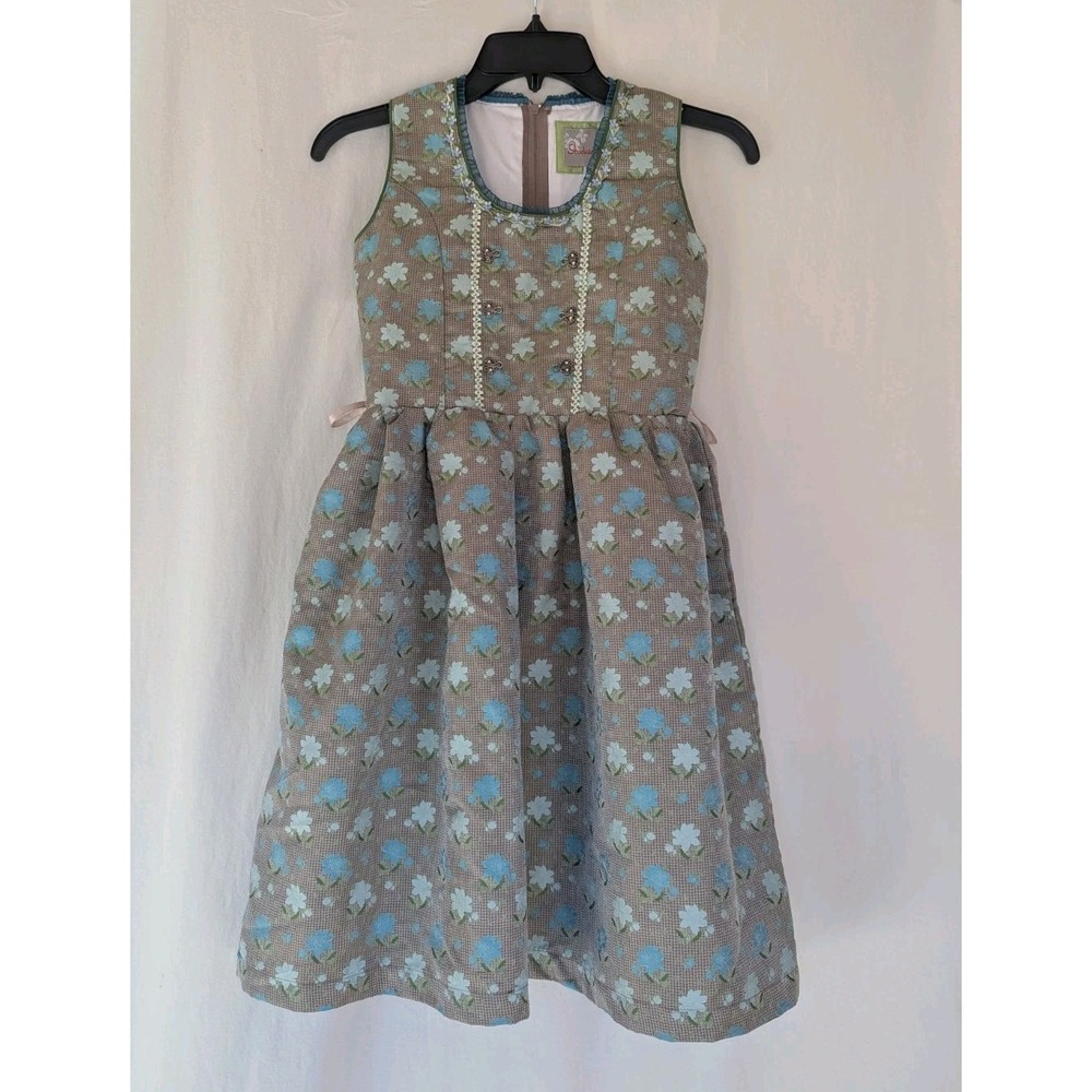 Stockerpoint German Bavarian Oktoberfest Dress Girl's 146/152 US 12/14 Floral